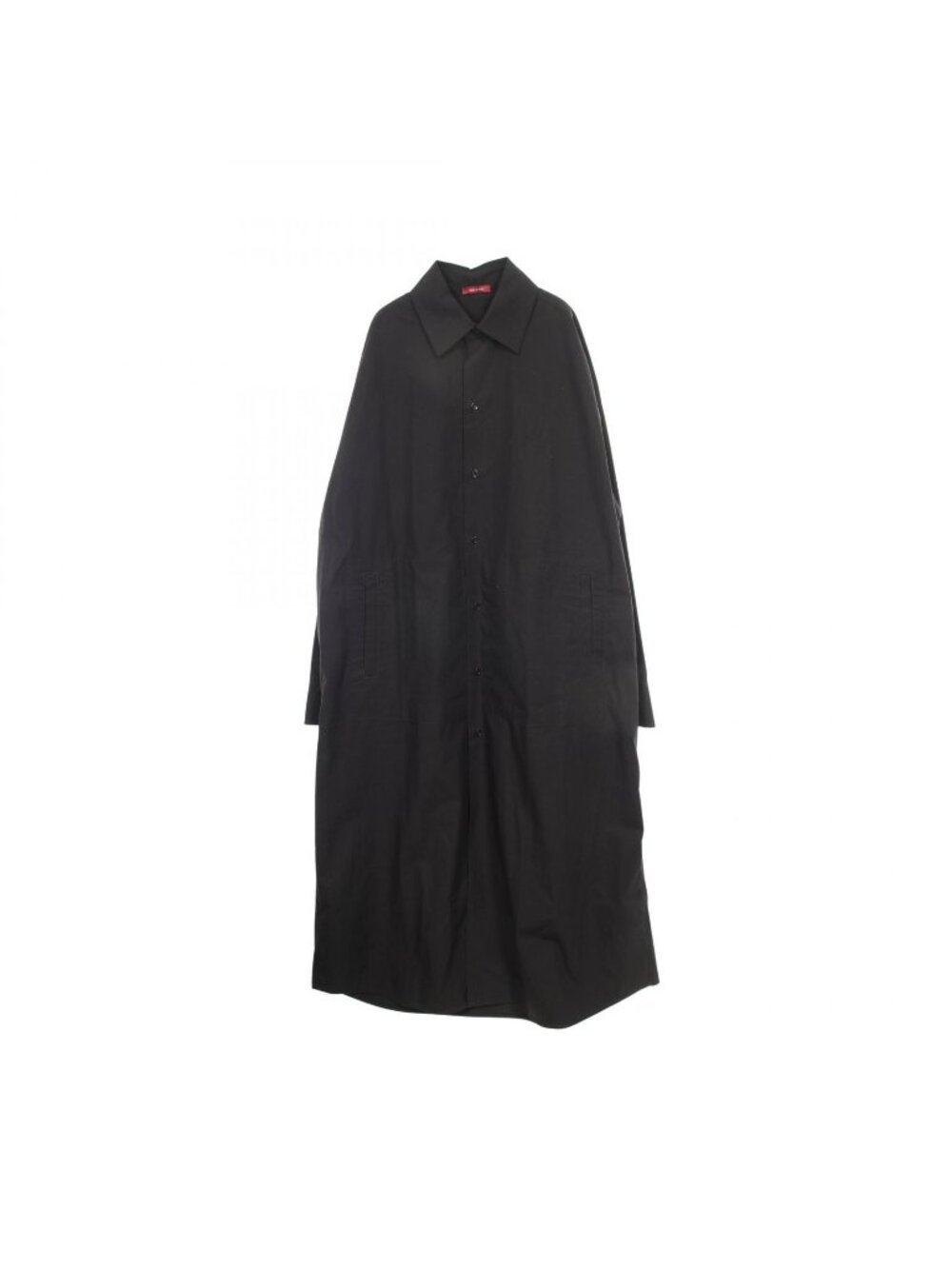 Gucci Embossed Logo Shirt Dress Cotton Coat